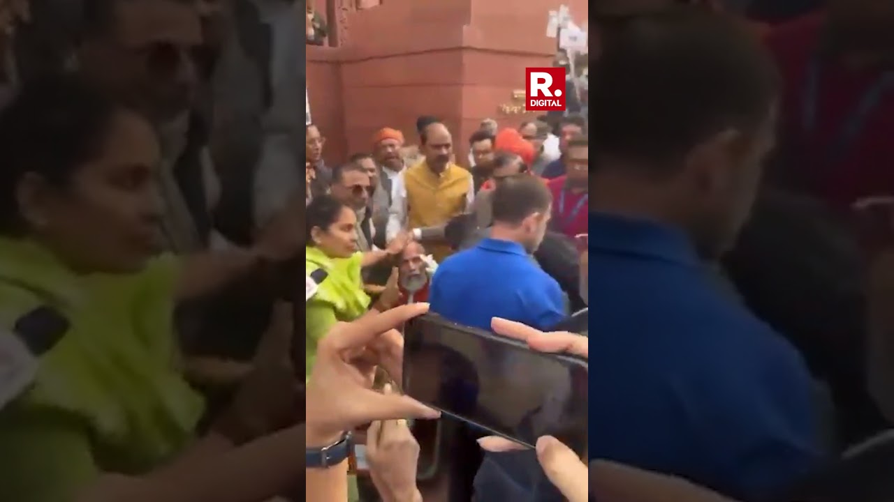 Caught on Cam: Rahul Gandhi Turns His Back On Injured BJP MP Amid Assault Allegations