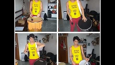 Ijexá 2   Surdos e Caixa