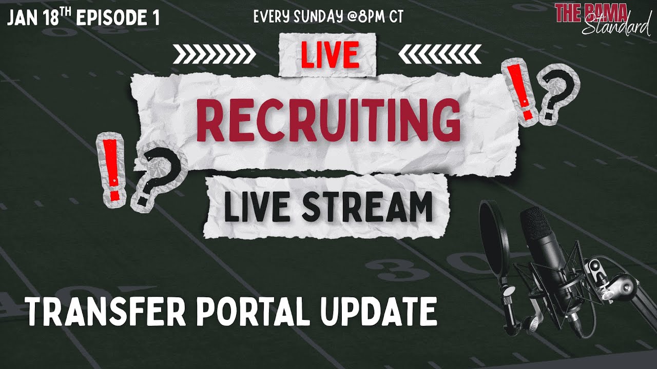 Live: Alabama Transfer Portal Update | 2026 WR Maurice Mathis Commits to Bama