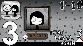 That Level Again 3 - Story + All Levels 1-10 + Sad End + Secret - Gameplay Walkthrough (iOS,Android) screenshot 5