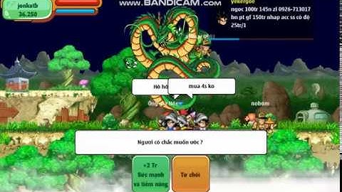 Ngọc Rồng Online | Nhận Thêm Sức Mạnh Từ Điều Ước Của Rồng Thần | FOXGM