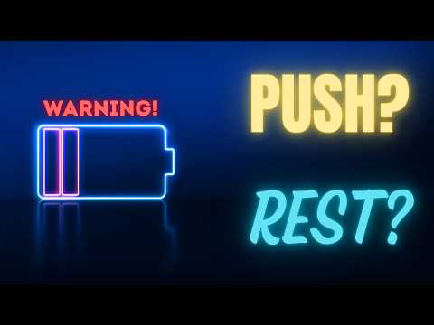 Managing Chronic Illness | How do I know if I should push myself?