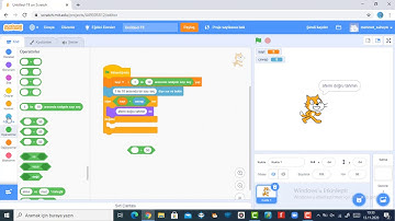 Scratch 3.0 Dersleri Değişkenler