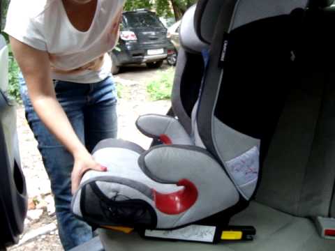 Детское авткоресло RECARO Monza Nova SeatFix isofix видео установка Детское авткоресло RECARO Monza Nova SeatFix isofix видео установка