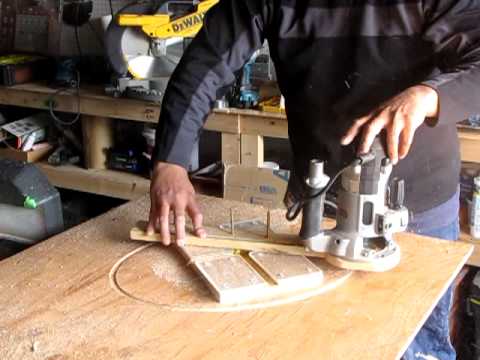 how to make a Ellipse/How to Use Wood Routers How to Make 