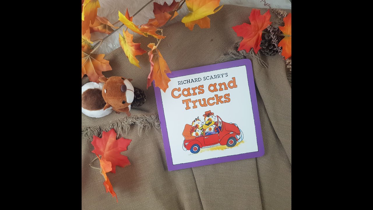 Richard Scarry Cars and Trucks Board book 
