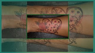Grandma Tattoo Designs Easy On Hand | Grandma Love Tattoo #tattoforfun #grandma #tattoodesign