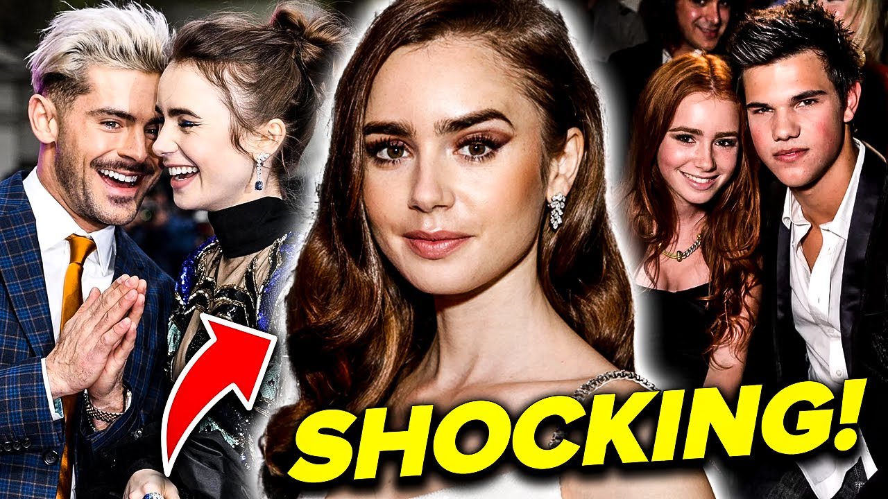Lily Collins SHOCKING Dating History!