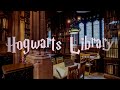 🏰📚 Hogwarts Library ASMR Ambience || Harry Potter Soundscape || ASMR Ambiance