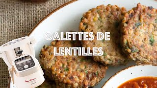 Recettes Companion  — GALETTES DE LENTILLES