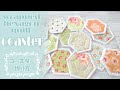 包むヘキサゴンコースター作り方／TUTORIAL-wrapped hexagon quilt coaster #37