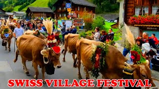 SWISS VILLAGE FESTIVAL | COW PARADE | SWITZERLAND