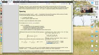 LaTeX 62 relations, delimiters, and spacing