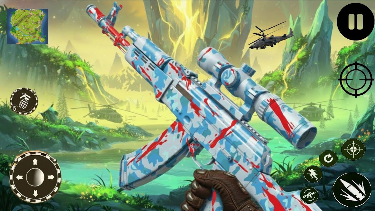 Robot FPS Gun Fire 🔫🤖 | Anti-Terror Strike Mission | New Android Gameplay 