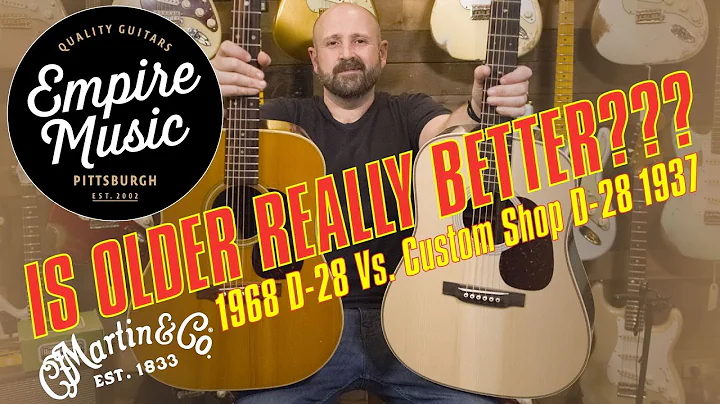1968 Martin D-28 Vs. 2021 Martin Custom Shop D-28 1937 - EMPIRE MUSIC