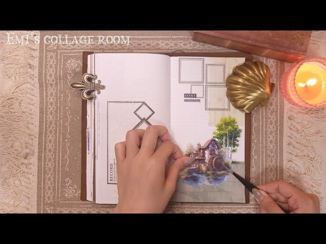 ASMR】 軟質ケースで蛇腹ファイル作り | CHARLMEさんの新作デザペ紹介