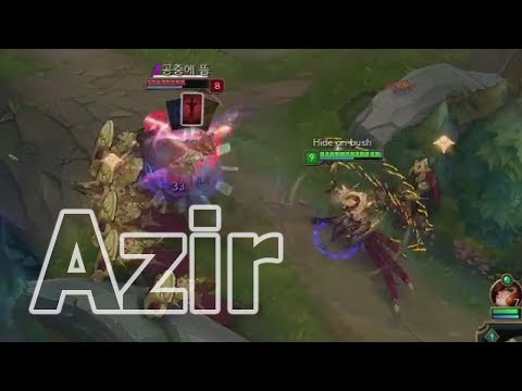 Video Lên đồ Azir mid cân team mùa 8 với Faker - youtube