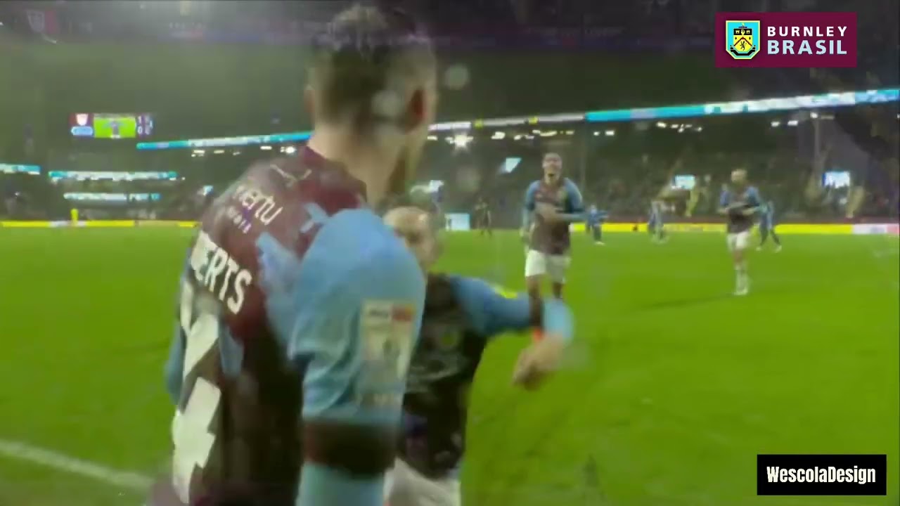Burnley 3x0 Birmingham- 2 Gol Connor Roberts.