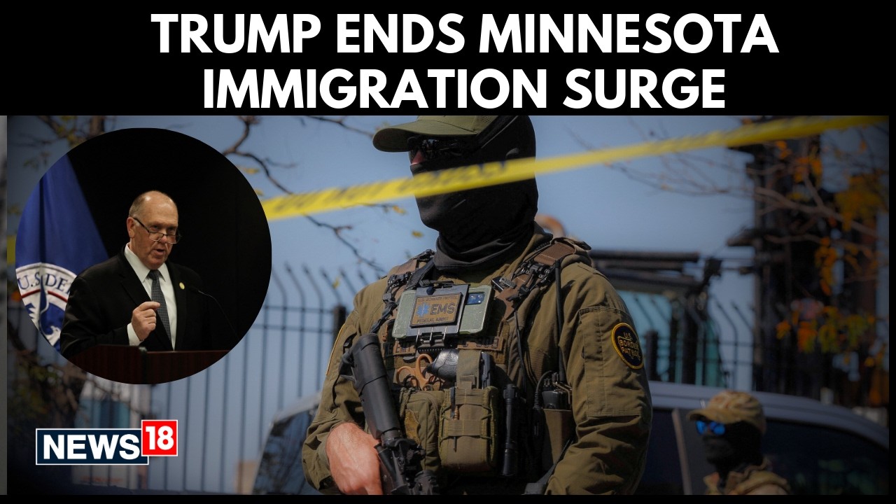 Minnesota Immigration Enforcement Surge Ending | Trump Border Tsar Tom ...