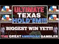 Ultimate texas holdem biggest win yet poker