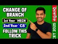 KCET 2025: Change of Branch After Admission? | KCET 2025 OPTION ENTRY 🧐 TRICKS || DON'T MISS THIS 🚨