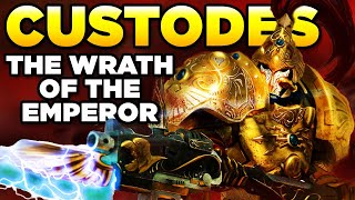 THE ADEPTUS CUSTODES  WRATH OF THE EMPEROR | Warhammer 40,000 Lore/History
