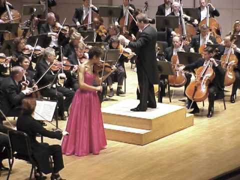 Arzewski Plays Brahms Violin Concerto