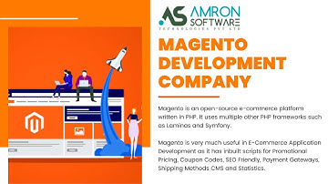 Magento Development Company | Magento Development Services | Amron Software Technologies Pvt Ltd.