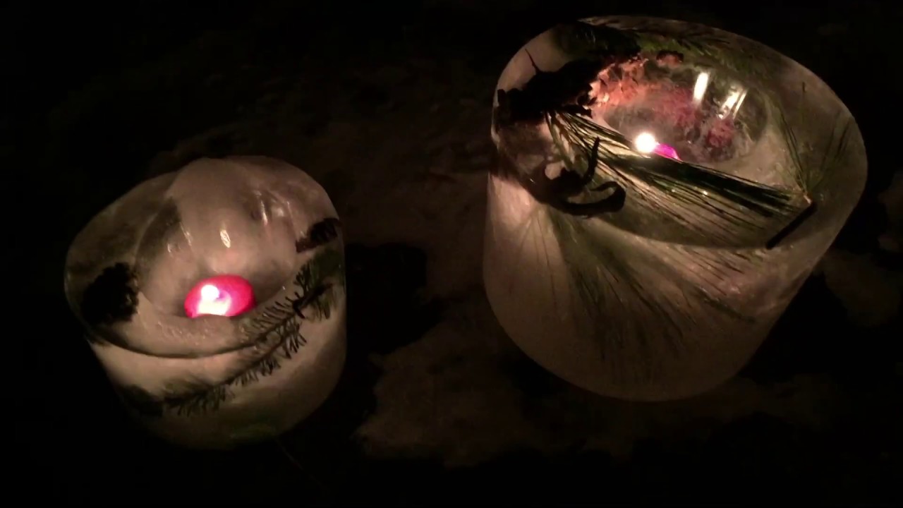 How to Make Basic Luminaries - Ice Globe Christmas Decoration Outdoor Luminaria