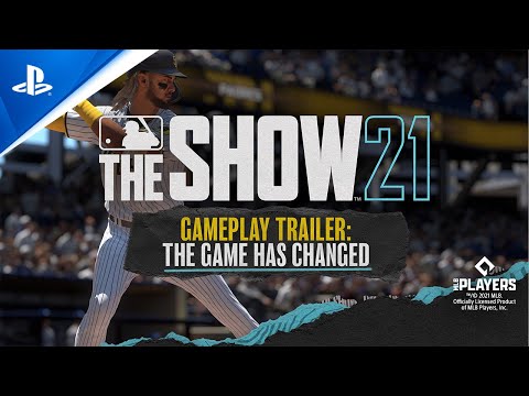 MLB The Show 21 - The Game Has Changed: 4K 60FPS Gameplay Trailer | PS5, PS4