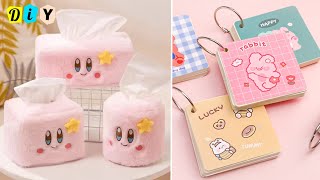 🌈 DIY cute stationery / How to make stationery supplies at home / handmade stationery/ easy crafts