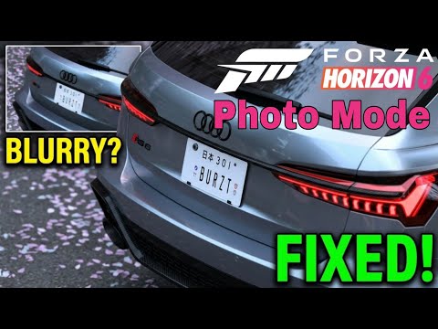 Forza Horizon 6 | Blurry Photos FIX!!!