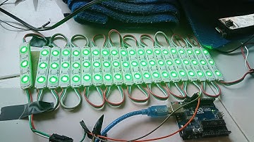 ไฟวิ่ง ws2811 by arduino uno