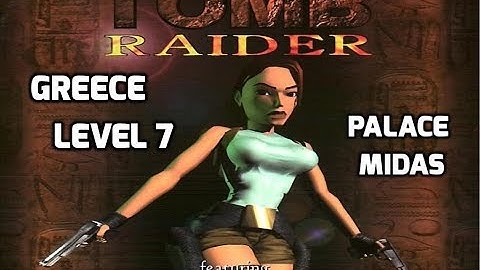 Tomb Raider 1 Walkthrough - Greece - Level 7 - Midas Palace - Part 2 - All Secret Locations