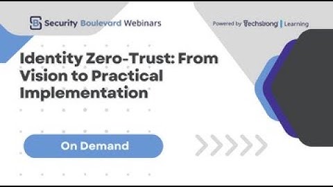 Identity Zero-Trust: From Vision to Practical Implementation