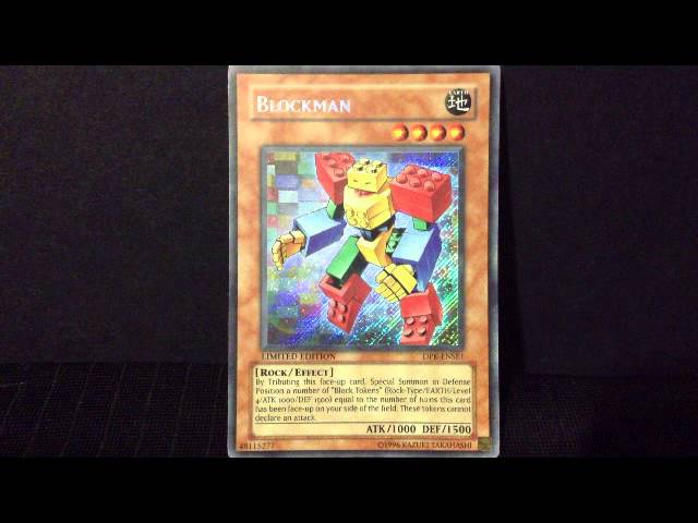 Yu-Gi-Oh - Blockman SECRET RARE