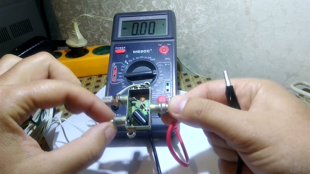 Инжектор, сепаратор питания для Т2 антенны самодельный - YouTube