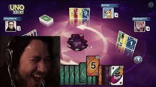 Markiplier Draws 15 Cards Uno