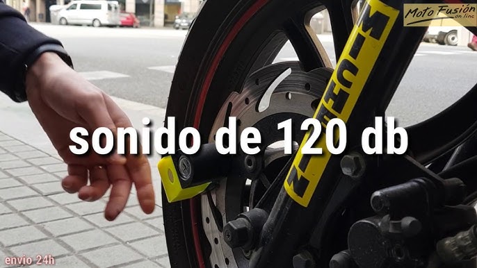 Atención ahorradores: estos candados de moto con alarma tienen descuentazo  en