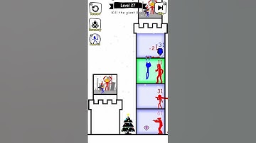 Stick Hero: Tower Defense Game shorts video level 25-27 👈