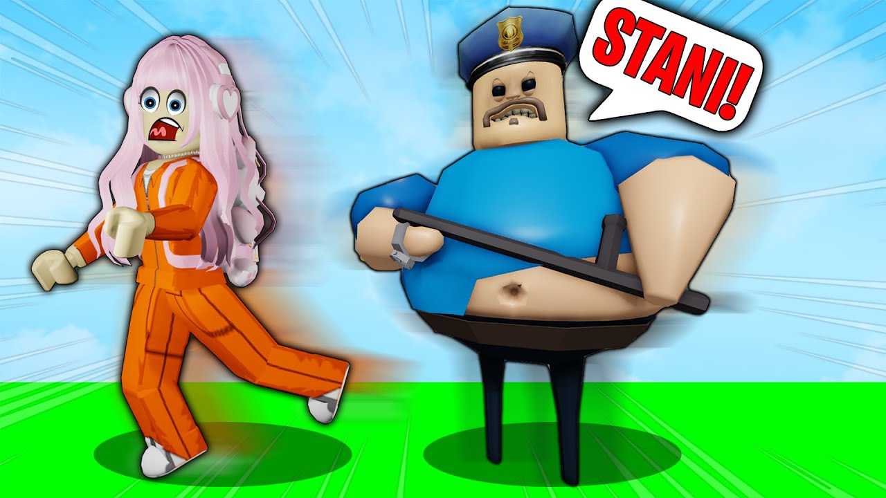 BEZIMO OD ZLOG POLICAJCA U ROBLOXU!