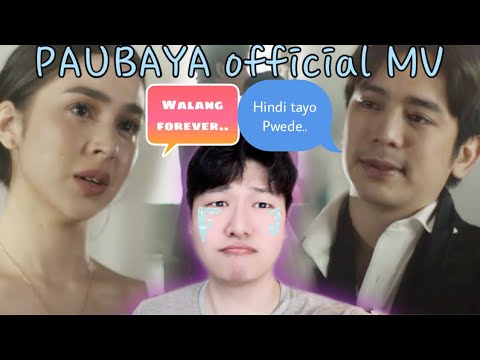 PAUBAYA - MOIRA DELA TORRE(Official music Video) * so emotional.. * korean reaction * OPPA JOON