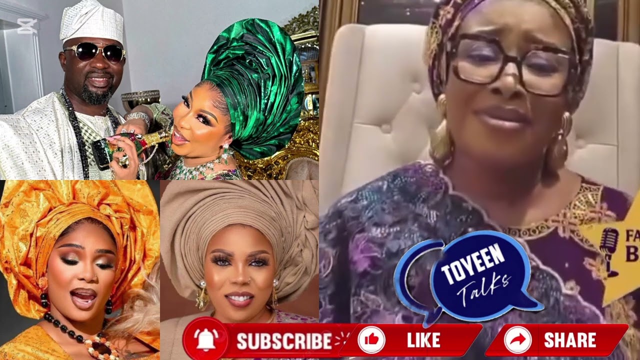 GUESS WHAT ALHAJA LIZZY ANJORIN SAID HERE ABOUT HER HUSBAND AND ACTRESS IYABO OJO...??