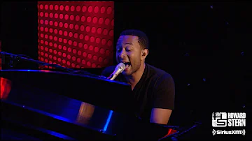 John Legend “Dancing in the Dark” on the Howard Stern Show