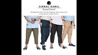 CELANA SIRWAL KANTOR CHINO CASUAL KASUAL SEMI FORMAL PRIA DEWASA LA ISBAL 3/4 CINGKRANG ORIGINAL ROSAL BISA COD