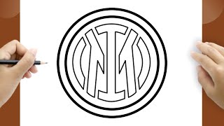Wie Zeichnet Man Das Logo Von Inter Mailand Einfaches Tutorial
