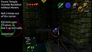 Forest Temple Outside Backdoor without Hover Boots