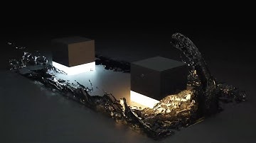 Blender 2.82 Mantaflow Liquid simulation