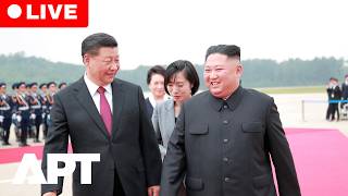 LIVE: View of North Korea From South Korea Border During Xi Jinping’s Visit to Pyongyang | APT