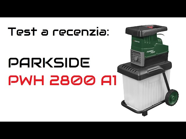 Great buy from the grocery store Lidl. PARKSIDE PWH 2800 A1 Garden  Shredder. Test and review. - YouTube